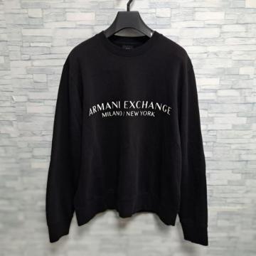 ��ARMANI EXCHANGE �A���}�[�j �G�N�X�`�F���W ���S �X�E�F�b�g �J�b�g�\�[/�����Y/L���V�샂�f��