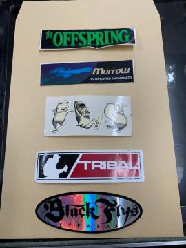 90s�f�b�h�X�g�b�N�X�e�b�J�[�Z�b�gBLACK FLYS TRIBAL�@OFFSPRING MORROW SNOW�I�t�X�v�����O