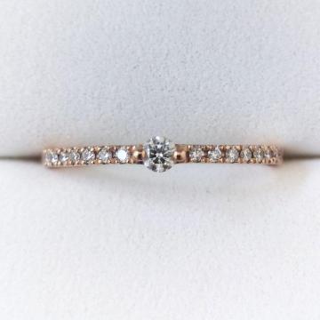 �X�^�[�W���G���[ �_�C�������h �G�^�j�e�B �����O K18PG 0.10ct 1.40g