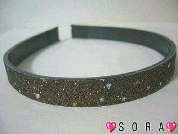 ラメ&スター♪キラキラカチューシャ