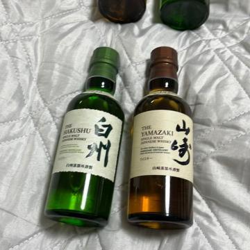 新品山崎白州180ml各1本ずつ