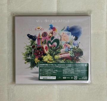 Mrs. GREEN APPLE �w10�x �������� (CD+Blu-ray) �x�X�g�A���o��