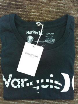 VANQUISH HurleyTシャツ サイズS ハーレー限定ヴァンキッシュサーフィンsurf