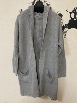 �O���[ �j�b�g �t�[�h�t���J�[�f�B�K�� �|�P�b�g�t ������� �J�W���A�� ���f�B�[�X F