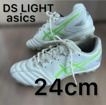 24cm �T�b�J�[�X�p�C�N�@asics DS LIGHT