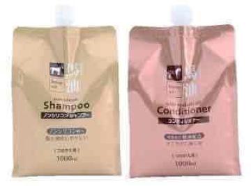 馬油 詰替えシャンプー1000mL & コンディショナー 1000mL