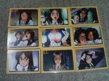 トレカ  逮捕しちゃうぞ1   キャラクターカード 二階堂頼子 #73〜#81