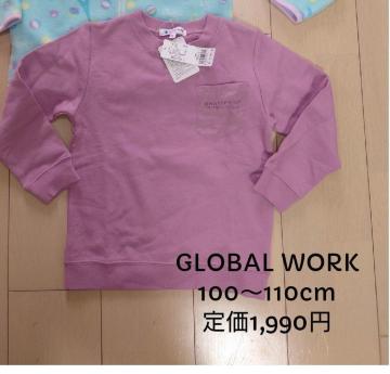 Vi^Ot GLOBAL WORK LbYg[i[  艿1,990~