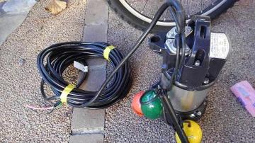 PU汚物用水中ハイスピンポンプ 未使用品