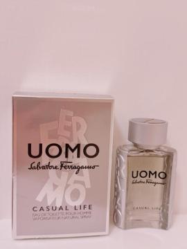 FERRAGAMO サルヴァトーレ フェラガモ UOMO ウォモ CASUAL LIFE カジュアルライフ EDT 香水 30ml