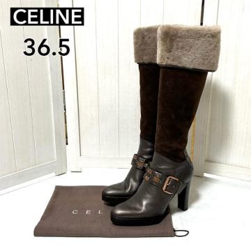 i CELINE XG[h U[ t@[ Ou[c 2way 36.5