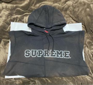 Supreme Patchwork Hooded Sweatshirt