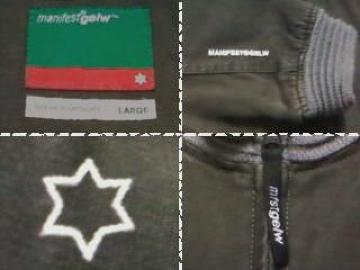 MANIFESTJKT }jtFXg MSGR Xe[V[ XbK[ re[W VINTAGE Ò Be[W