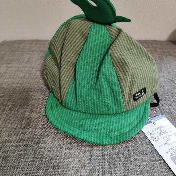 新品タグ付き☆ブリーズ ベビー  モチーフ 帽子 ゴム付き 46-48