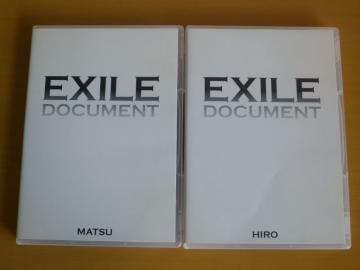 DVD EXILE DOCUMENT MATSU + HIRO 2{Zbg