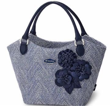 シンクビー ネイビーロゼッタ トート