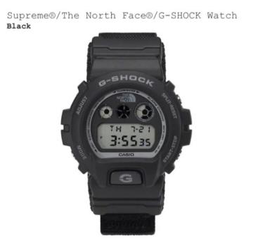 Supreme/The North Face G-SHOCK WatchBLACK