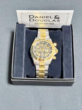DANIEL & DOUGLAS �_�j�G��&�_�O���X �X�P���g�����������r���v DD8808-GD �S�[���h�~�V���o�[ ���g�p�i