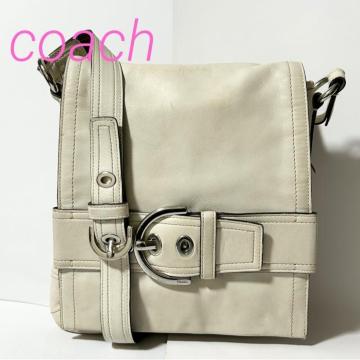 coach �R�[�` �V�����_�[�o�b�O ���U�[ �A�C�{���[ ���f�B�[�X �΂ߊ|��