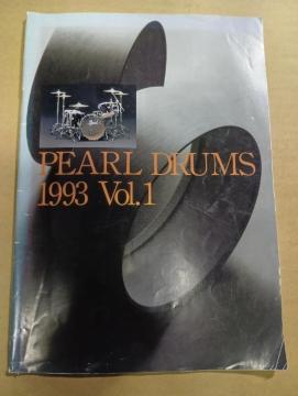 PEARL �p�[�� DRUMS �h���� �J�^���O�@1993 Vol.1 �p�[���y�퐻��������� �A�N�Z�T���[�@���b�N�@rock