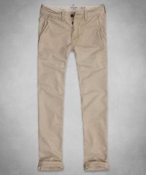 yAbercrombie & FitchzAoN@Vintage Slim Straight  28/Khaki