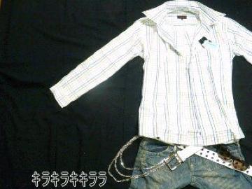 《New》スーツにも最適★モード系・カラフルチェック*スペシャルシャツ