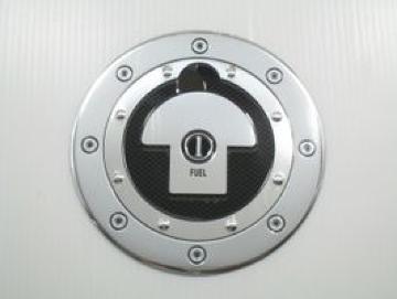 ウエイク 取付例あり フューエルリッドアルミステッカー丸型