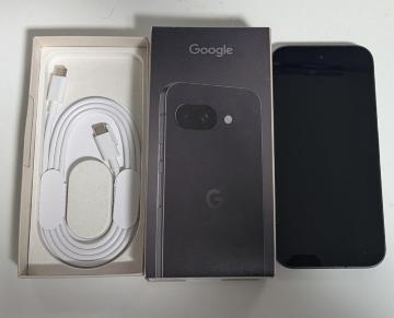 Google Pixel 9a ���i SIM�t���[ �{�̔��P�[�u���t 128GB �o�b�e���[�e��100%