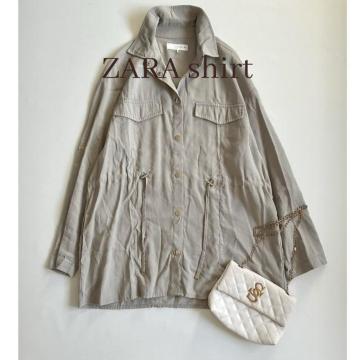 ��ZARA���������傫�߁��V���c�`���j�b�N���W���P�b�g�����{�^�����x�[�W��