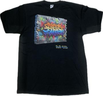 新品 LAG2 Street Wear Grafitti Art グラフェティ 黒 XL