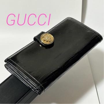 GUCCI ���B���e�[�W �N���X�g ��� ���� 100550�E3661 �G�i���� �t���b�v �����z