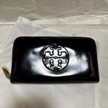 TORY BURCH �g���[�o�[�` �����z ���E���h�t�@�X�i�[ �p�e���g���U�[ ���S �u���b�N