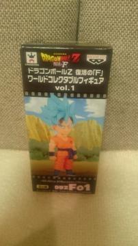 未開封 ドラゴンボール復活のF コレクタブル vol.1 スーパーサイヤ人ゴッド孫悟空