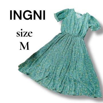 INGNI �C���O �ԕ� �����s�[�X �O���[���n M�T�C�Y ���� �����O�����s�[�X �t���A �E�G�X�g�S�� ���f�B�[�X