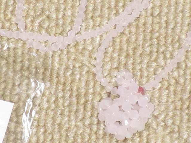 未使用☆マイメロディ*ビーズネックレス*ライトピンク < アニメ/コミック/キャラクター  未使用☆マイメロディ*ビーズネックレス*ライトピンク < アニメ/コミック/キャラクターの