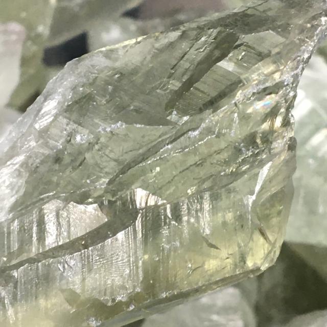 《結晶原石300g》希少プラシオライト(グリーンアメジスト)浄化 < インテリア/ライフ  《結晶原石300g》希少プラシオライト(グリーンアメジスト)浄化  < インテリア/ライフの