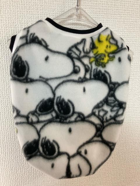 ハンドメイド スヌーピー シャツ 増殖 フリース 犬服 L < ペット/手芸/園芸  ハンドメイド スヌーピー シャツ 増殖 フリース 犬服 L  < ペット/手芸/園芸の