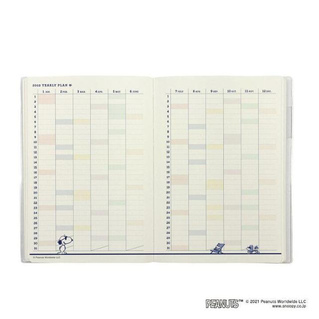 【スヌーピー】2022年♪ジョークール B6 マンスリー手帳 < インテリア/ライフ 【スヌーピー】2022年♪ジョークール B6 マンスリー手帳 < インテリア/ライフの