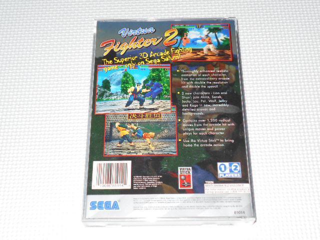 SS★VIRTUA FIGHTER 2 海外版 セガサターン < ゲーム本体/ソフト  SS★VIRTUA FIGHTER 2 海外版 セガサターン < ゲーム本体/ソフトの