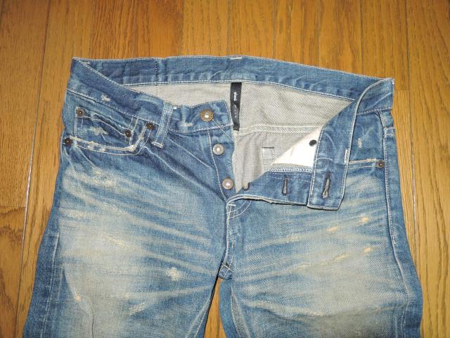 glamb グラム ダメージ加工デニム 1 インディゴ DENIM スリム パンツ < ブランド  glamb グラム ダメージ加工デニム 1 インディゴ DENIM スリム パンツ < ブランドの