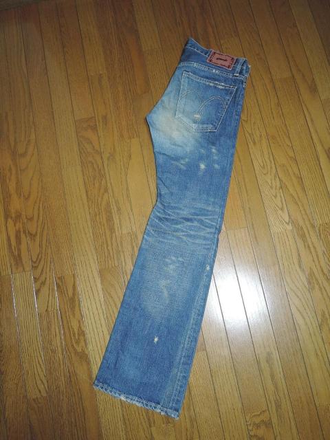 glamb グラム ダメージ加工デニム 1 インディゴ DENIM スリム パンツ < ブランド  glamb グラム ダメージ加工デニム 1 インディゴ DENIM スリム パンツ < ブランドの