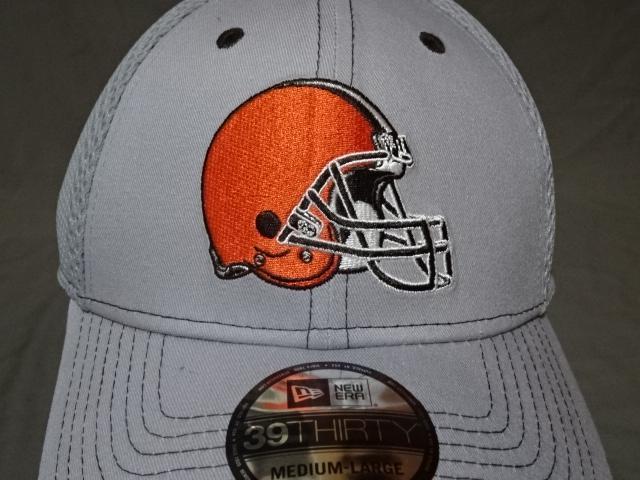 【NEWERA】【39THIRTY】 NFL クリーブランド ブラウンズ ヘルメット ロゴ刺繍入りキャップ < 男性ファッション  【NEWERA】【39THIRTY】 NFL クリーブランド ブラウンズ ヘルメット ロゴ刺繍入りキャップ < 男性ファッションの