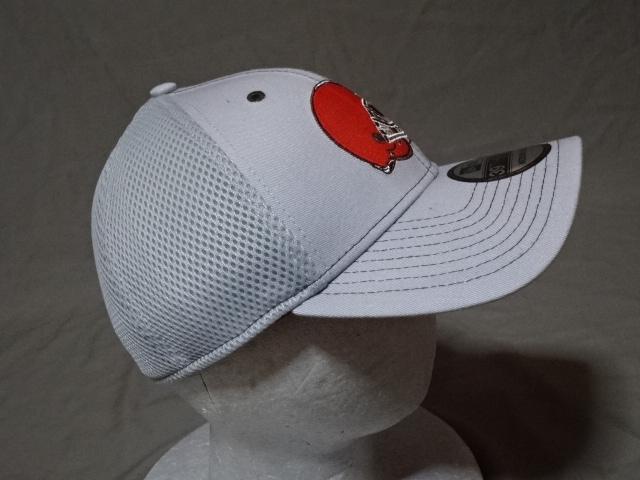 【NEWERA】【39THIRTY】 NFL クリーブランド ブラウンズ ヘルメット ロゴ刺繍入りキャップ < 男性ファッション  【NEWERA】【39THIRTY】 NFL クリーブランド ブラウンズ ヘルメット ロゴ刺繍入りキャップ < 男性ファッションの