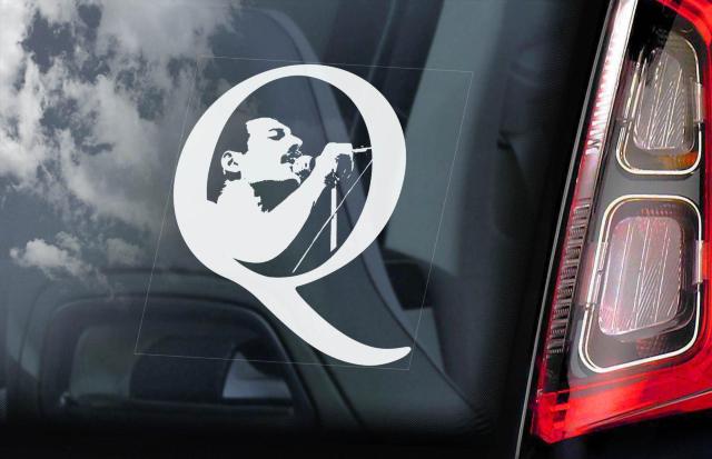 ◆Queen クイーン フレディ・マーキュリー 外張り カーステッカー 110×100mm 外貼り クィーン フレディ < 自動車/バイク ◆Queen クイーン フレディ・マーキュリー 外張り カーステッカー 110×100mm 外貼り クィーン フレディ < 自動車/バイク