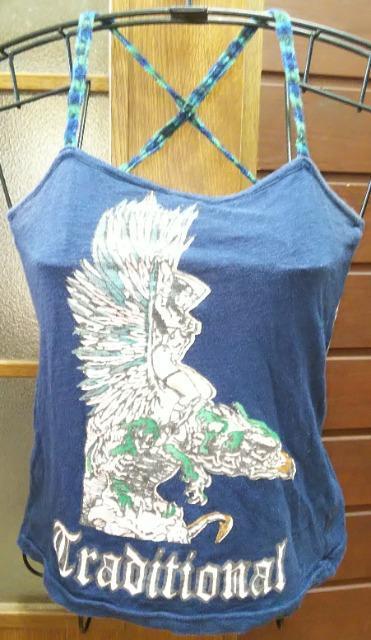 スカラーscalar2000年代前半インディアン?ワシイーグル?traditionalロゴキャミソールMサイズ平成レトロビンテージ < ブランド スカラーscalar2000年代前半インディアン?ワシイーグル?traditionalロゴキャミソールMサイズ平成レトロビンテージ < ブランドの