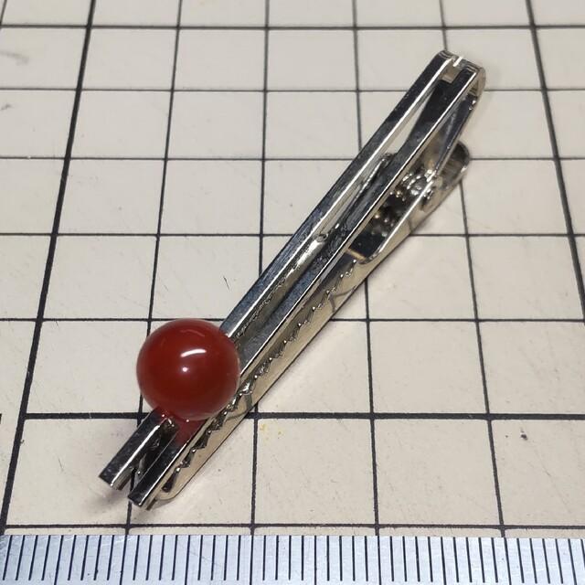 タイピン ネクタイピン 赤 レッド ワニ口 < 男性アクセサリー/時計  タイピン ネクタイピン 赤 レッド ワニ口 < 男性アクセサリー/時計の