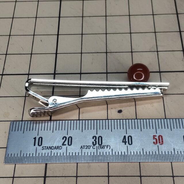 タイピン ネクタイピン 赤 レッド ワニ口 < 男性アクセサリー/時計  タイピン ネクタイピン 赤 レッド ワニ口 < 男性アクセサリー/時計の