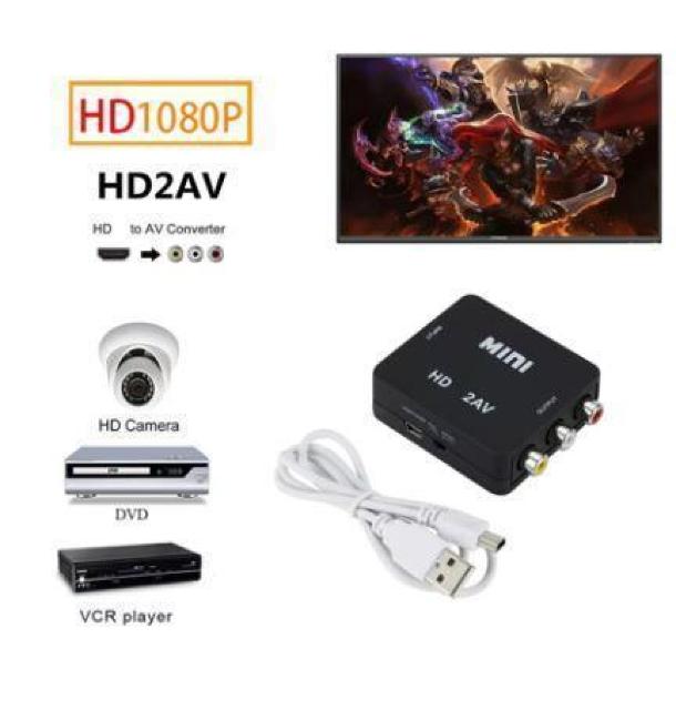 HDMI to AVϊRo[^[ HDMI to RCAϊ 1080P  o er/PS3/PS4/PS5PC 70  Ɠd/AV 