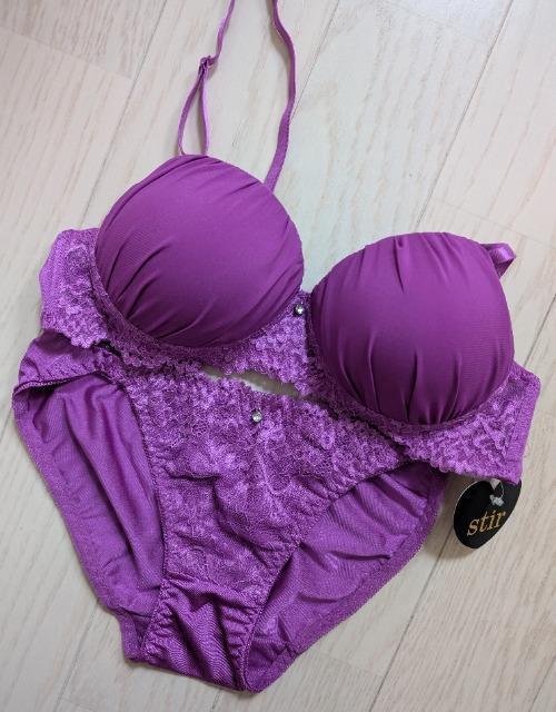 B75/M★Wパット★盛れるノンワイヤーブラジャーショーツセット★新品★送料無料 < 女性ファッション  B75/M★Wパット★盛れるノンワイヤーブラジャーショーツセット★新品★送料無料  < 女性ファッションの