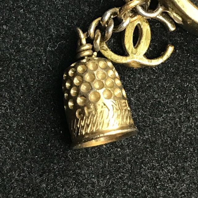 レア シャネル ベルモチーフ&CoCo メタルリング ゴールド 約12号 < ブランド  レア シャネル ベルモチーフ&CoCo メタルリング ゴールド 約12号 < ブランドの